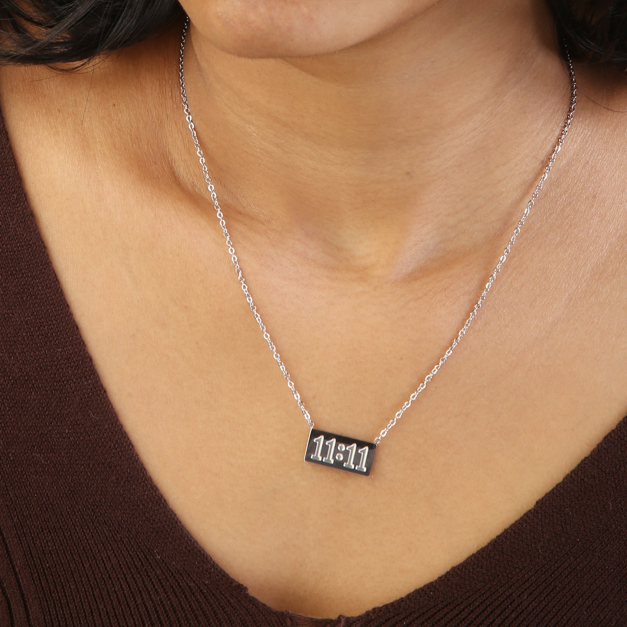 11:11 Necklace (Silver)