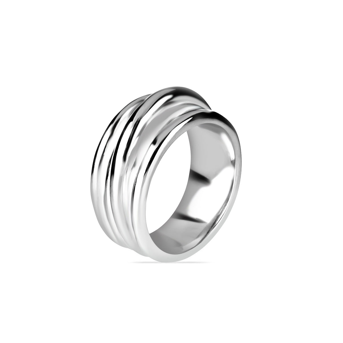 Laminae Ring (Silver)