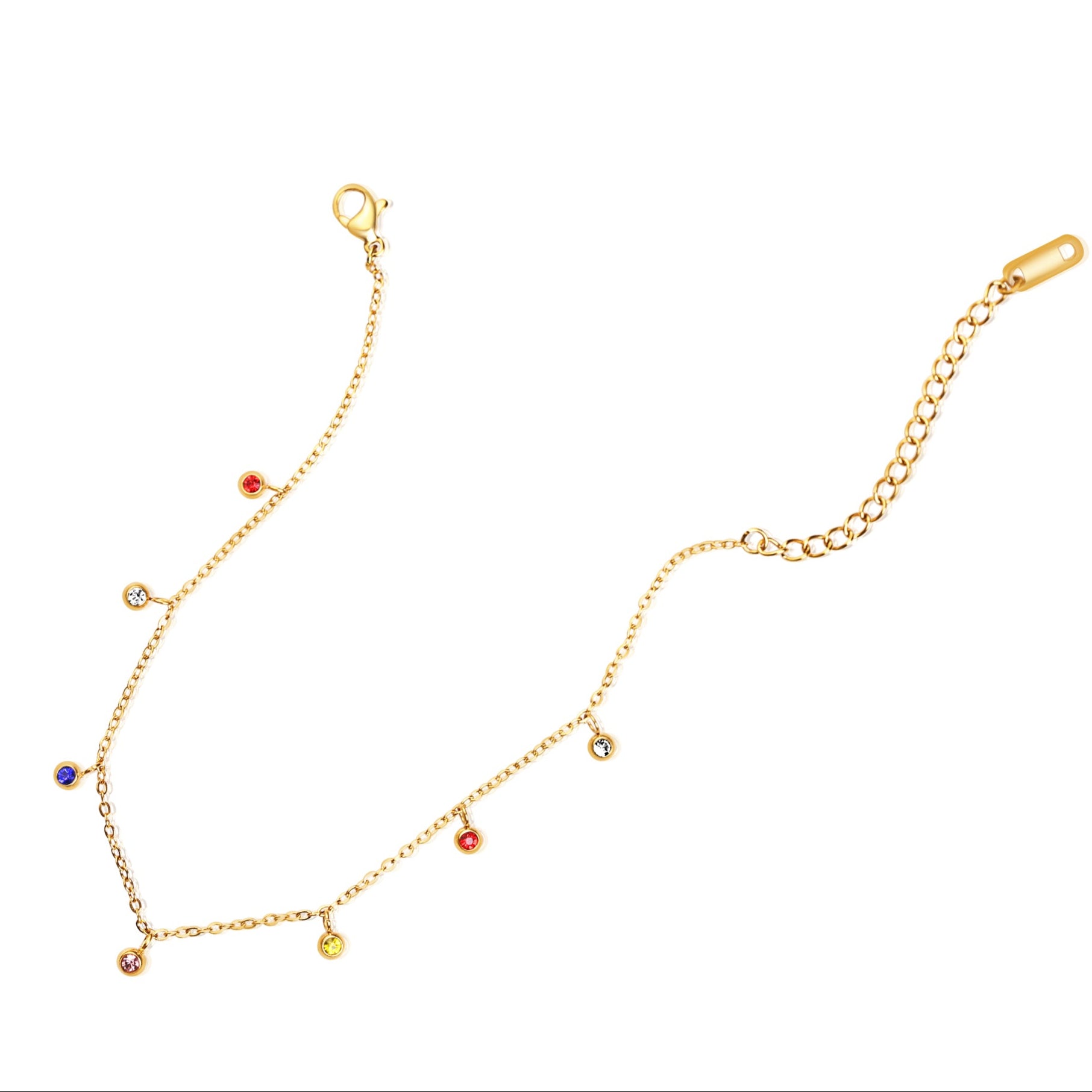 Yalina Anklet (Colourful)