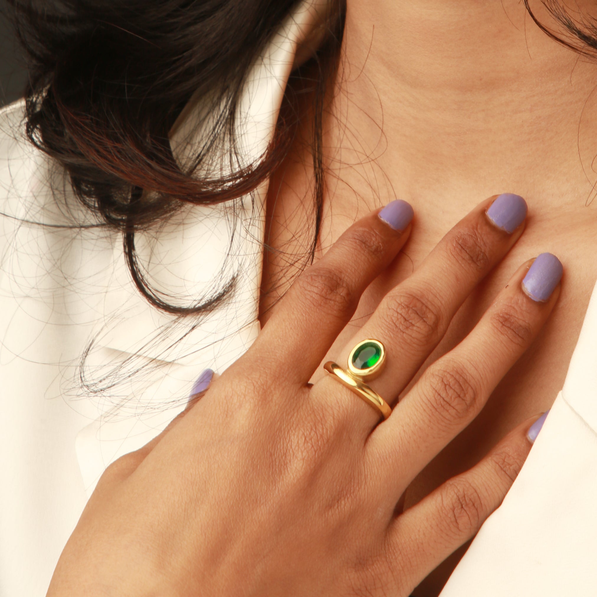 Diadem Ring (Green)