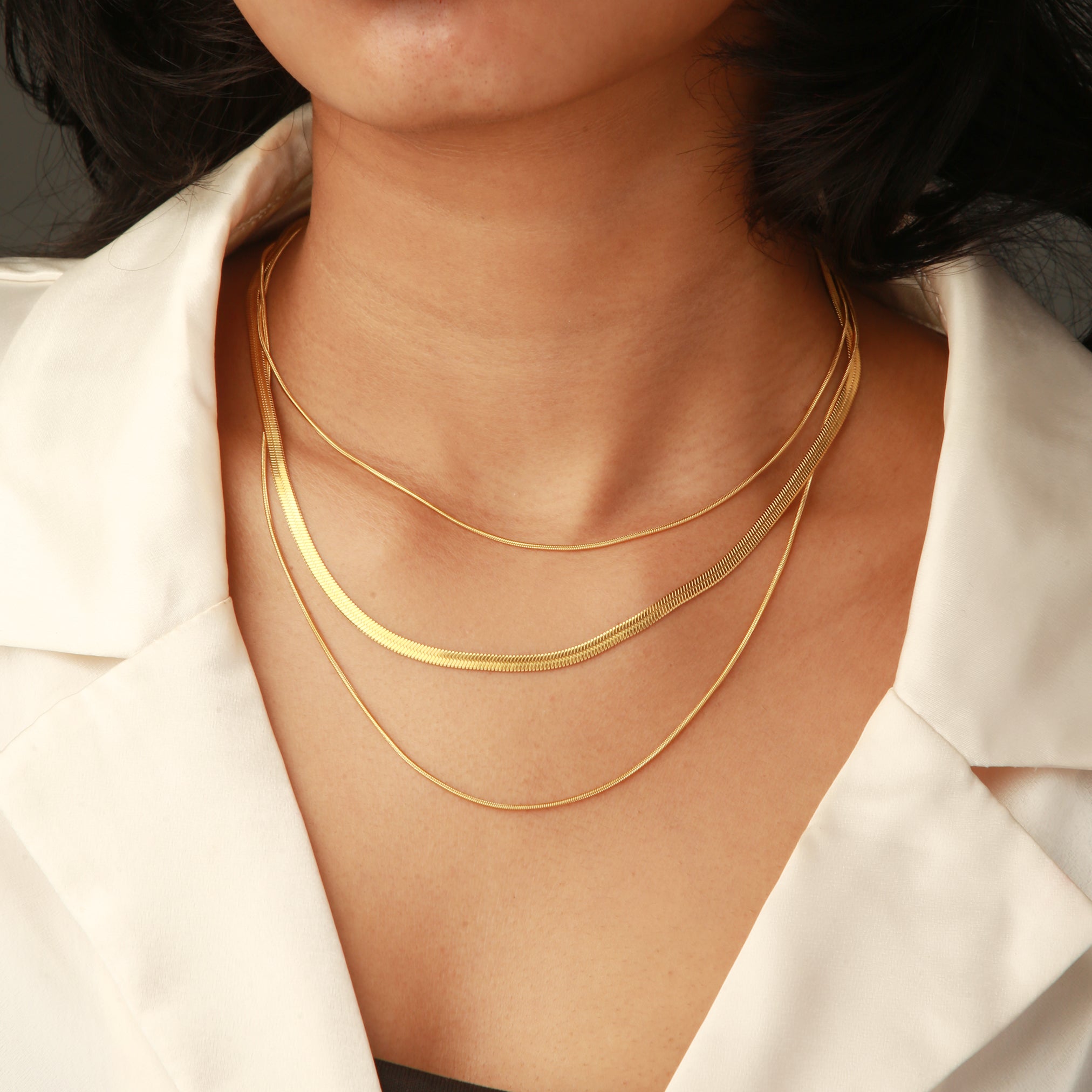 Layered Serpentine Necklace