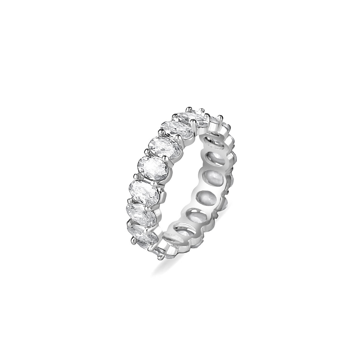 Baguette Ring (Silver)