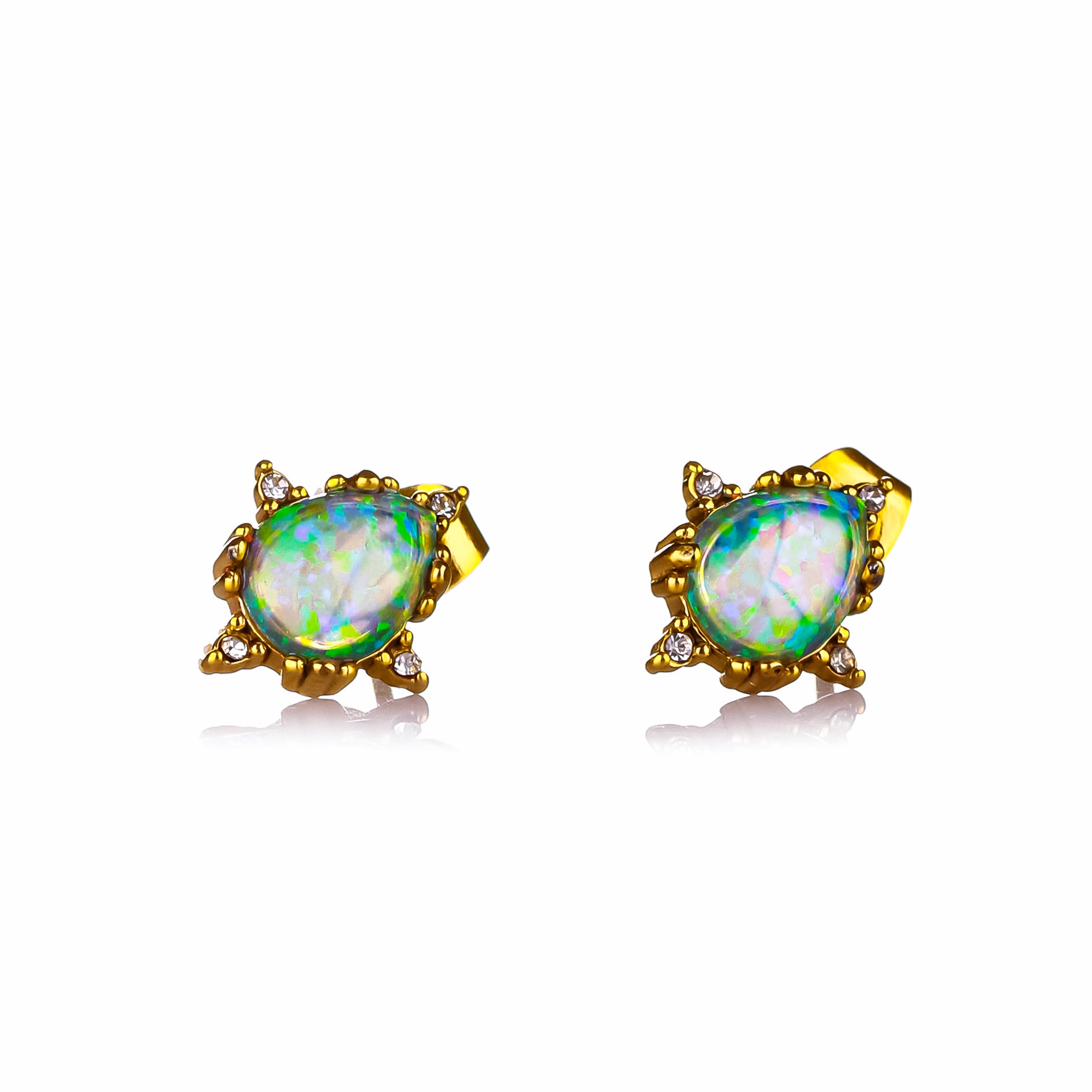 Calypso Opal Studs