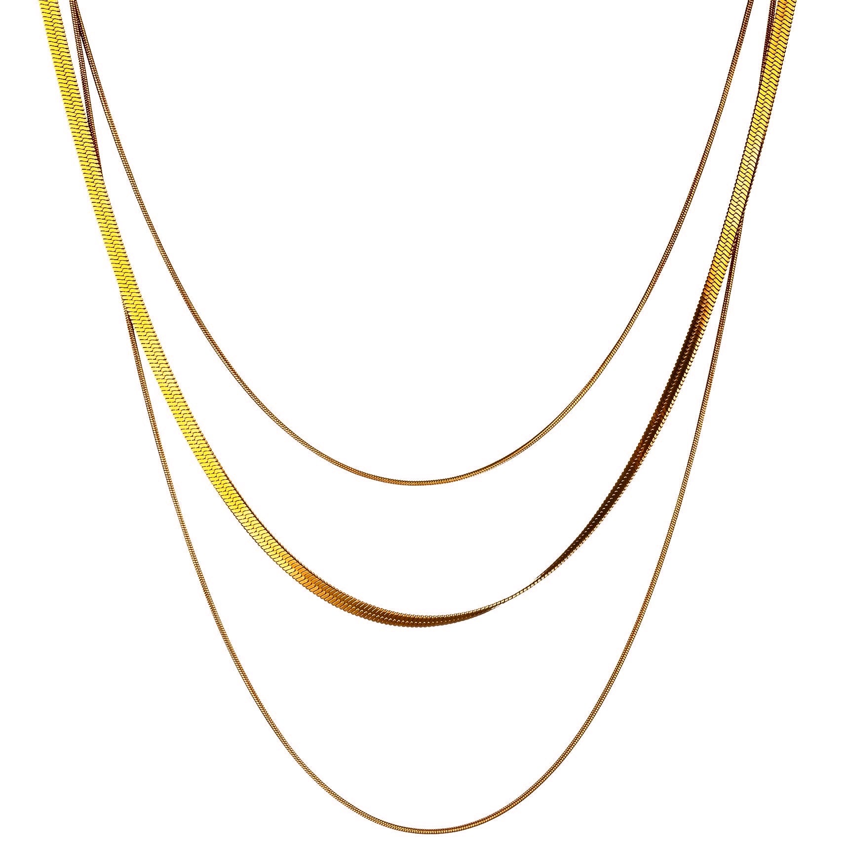 Layered Serpentine Necklace