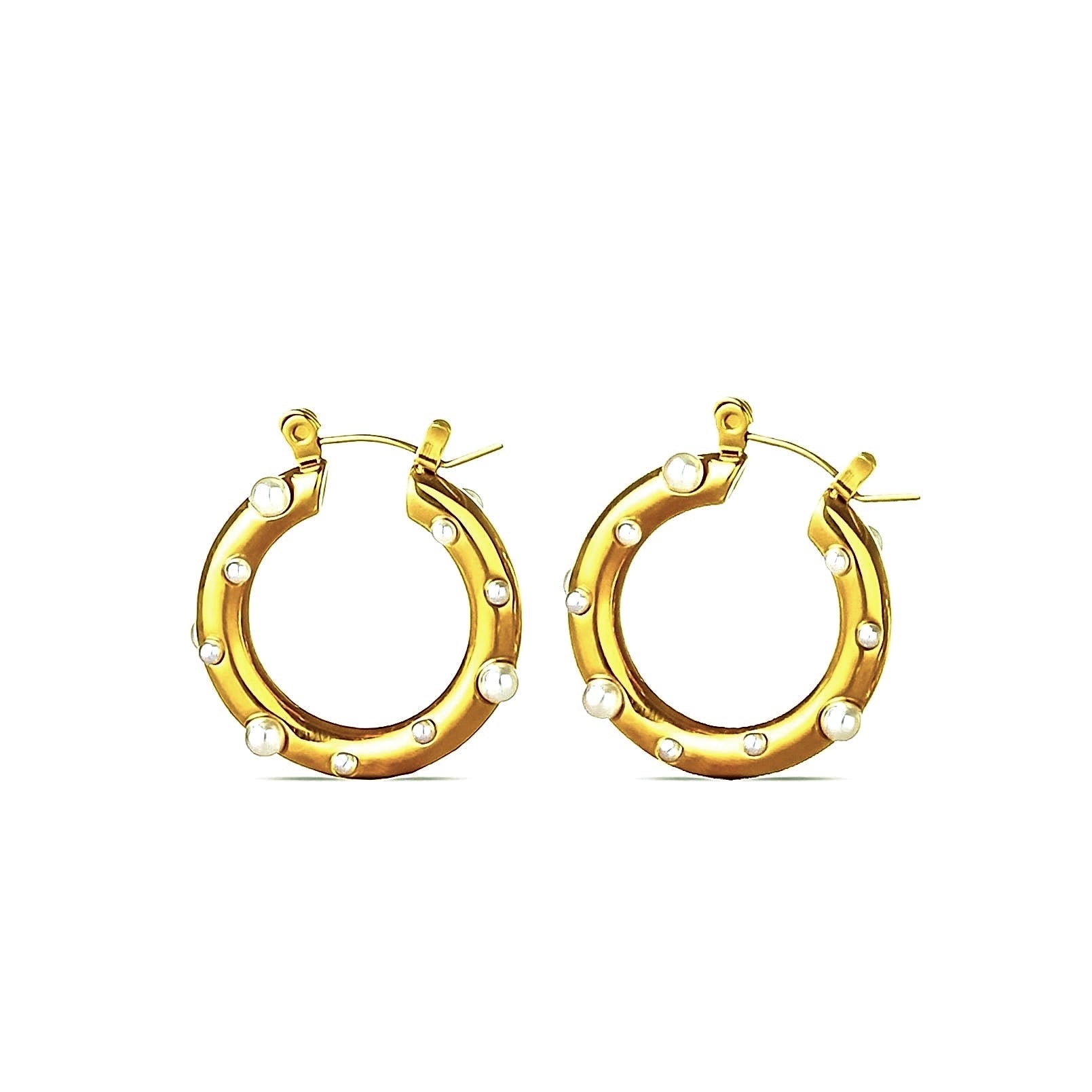 Pearl-core Hoops