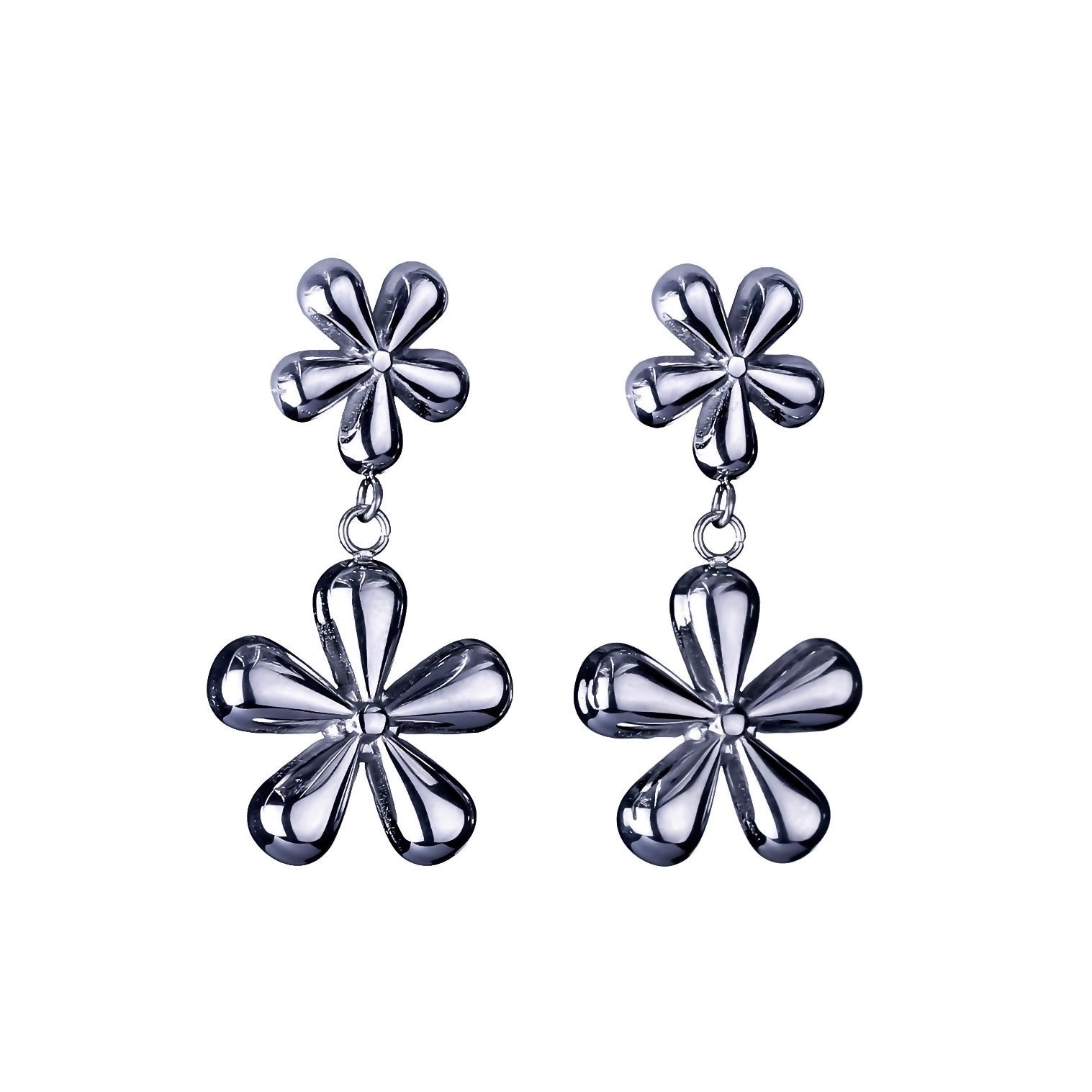 Daisy Earrings (Silver)