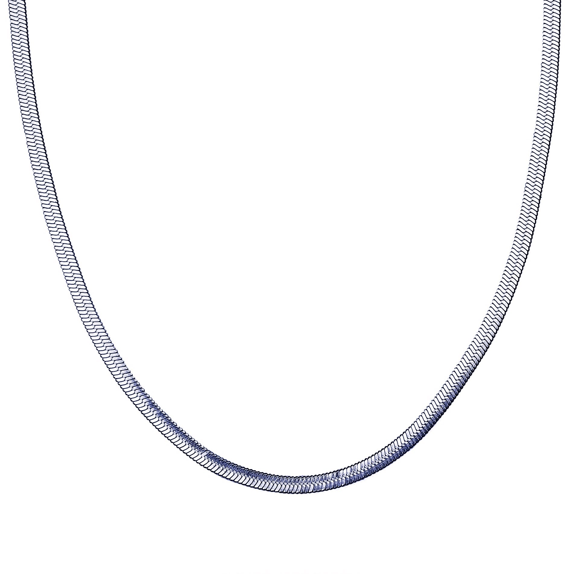 Serpentine Necklace (Silver)