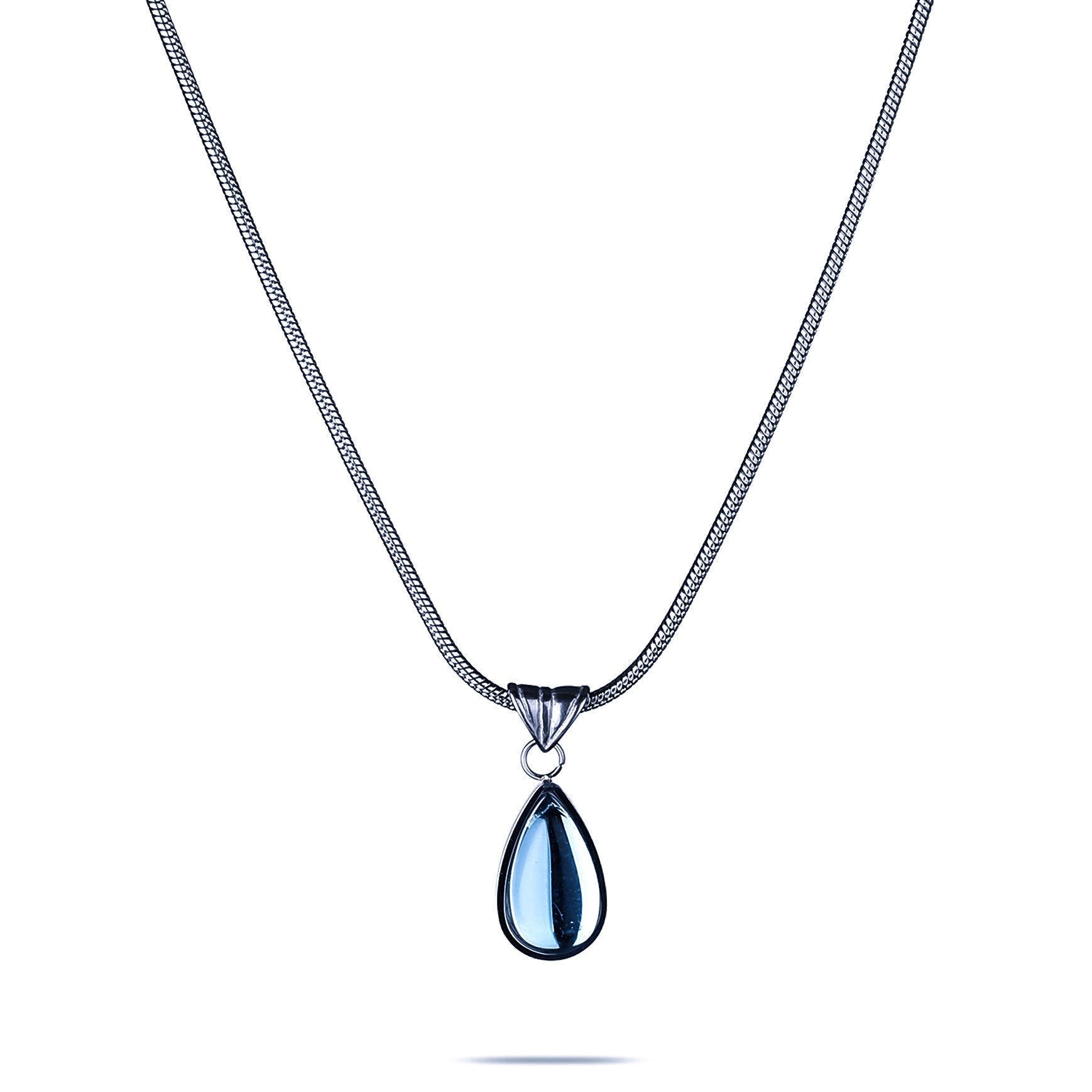 Kailani Waterdrop Necklace (Silver)