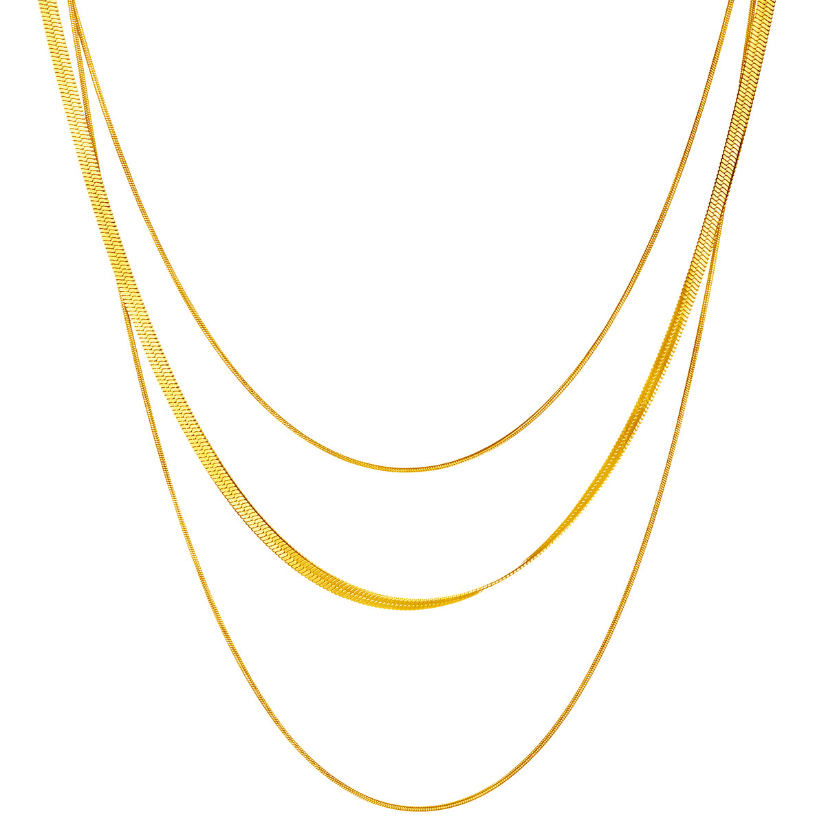 Layered Serpentine Necklace